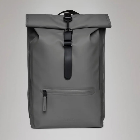 Rain Backpack W3 and Roll Top Ruck Sack by RAINS Large Assorted Colors